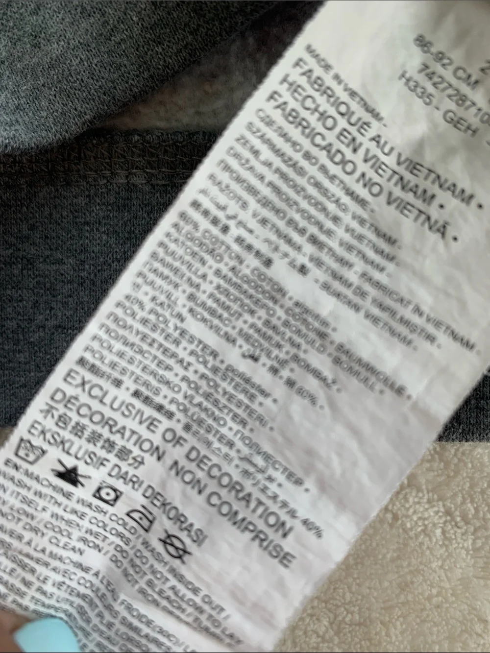Nike Gray Sweatshirt Hoodie 2T EUC